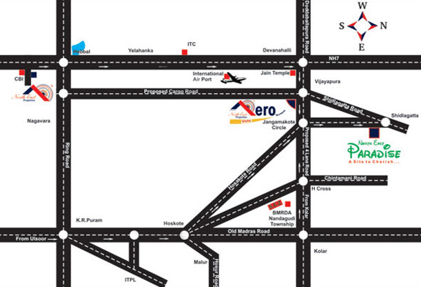 Intact Avenue Location Map