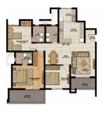 3 bhk 1930sft