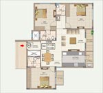 3 bhk 1646 sft