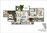 3-bhk-B301-1601sft